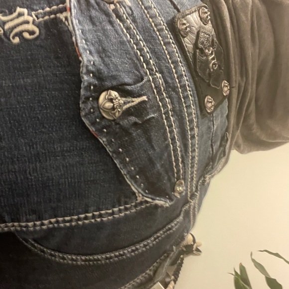 Miss me Perfect y2k jeans, stretchy, flared - Picture 2 of 7